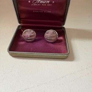 Anson Sterling Vintage Silver Cufflinks